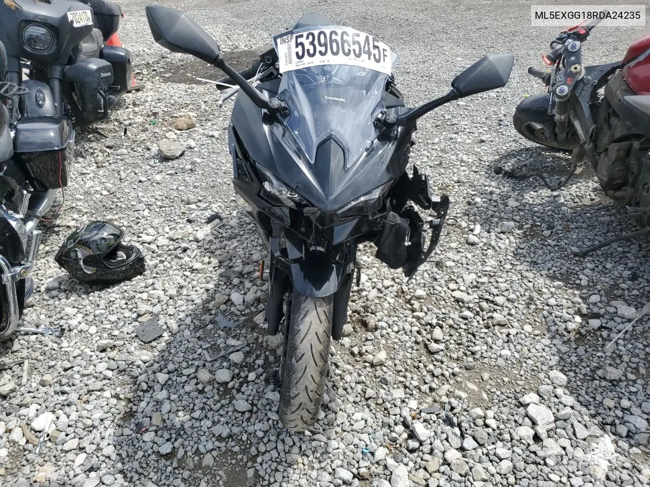 2024 Kawasaki Ex500 VIN: ML5EXGG18RDA24235 Lot: 53966545