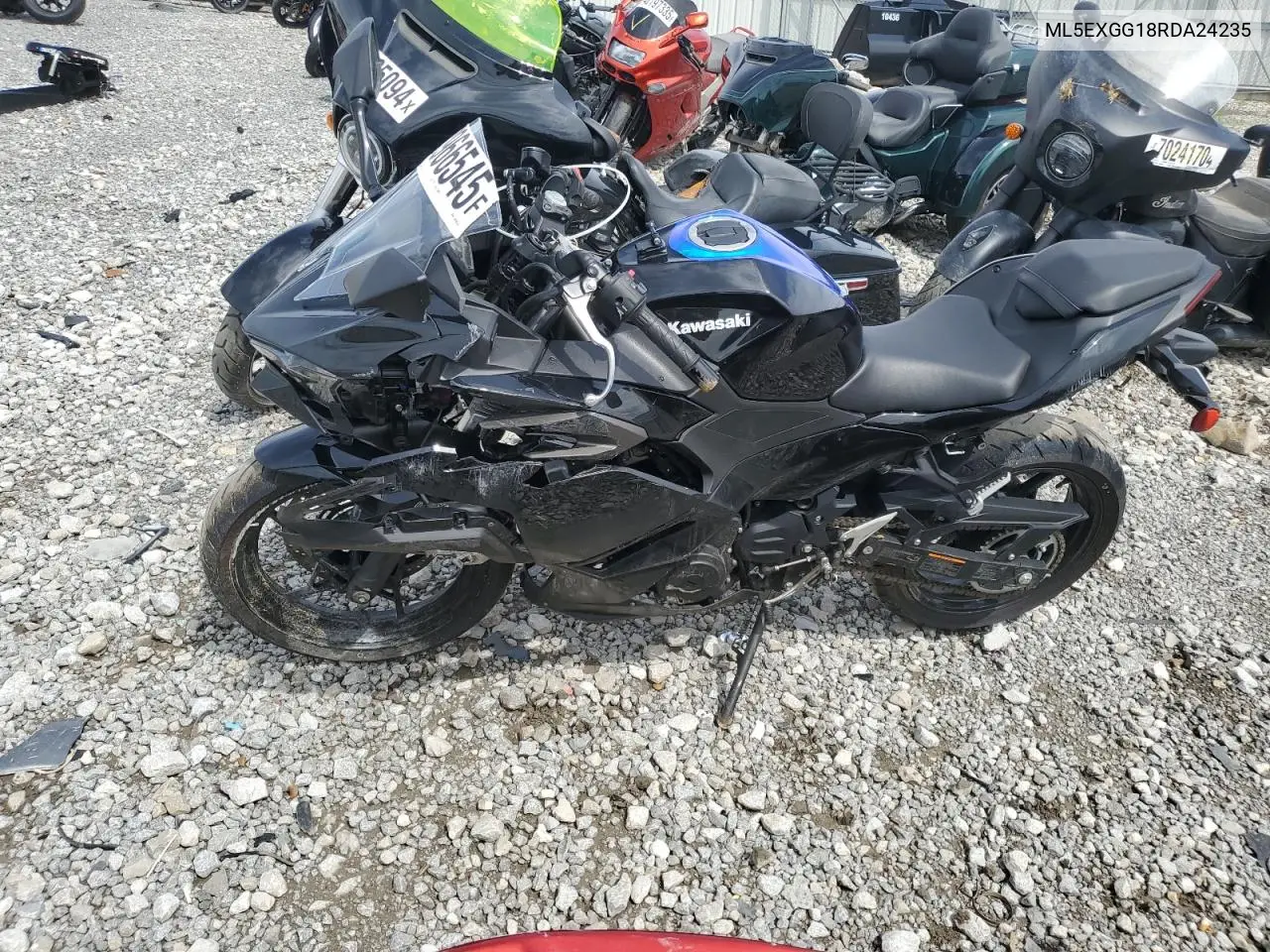 2024 Kawasaki Ex500 VIN: ML5EXGG18RDA24235 Lot: 53966545