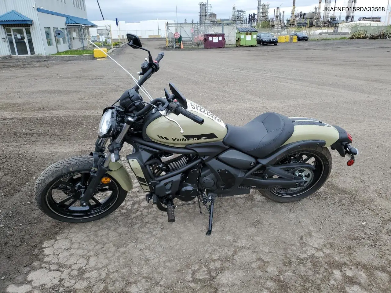 2024 Kawasaki En650 D VIN: JKAENED15RDA33568 Lot: 57222955