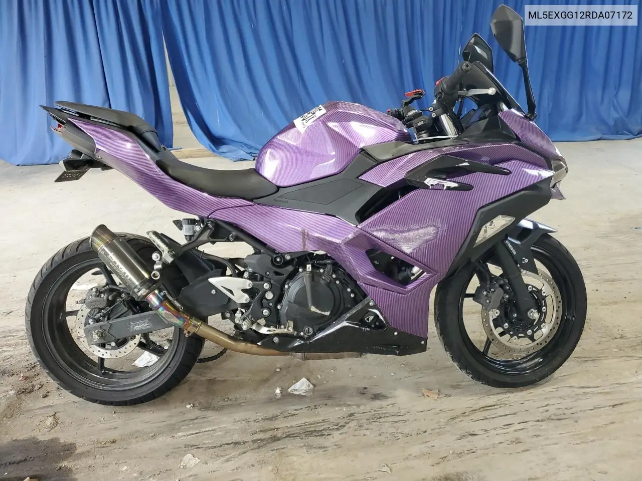 2024 Kawasaki Ex500 VIN: ML5EXGG12RDA07172 Lot: 57439395