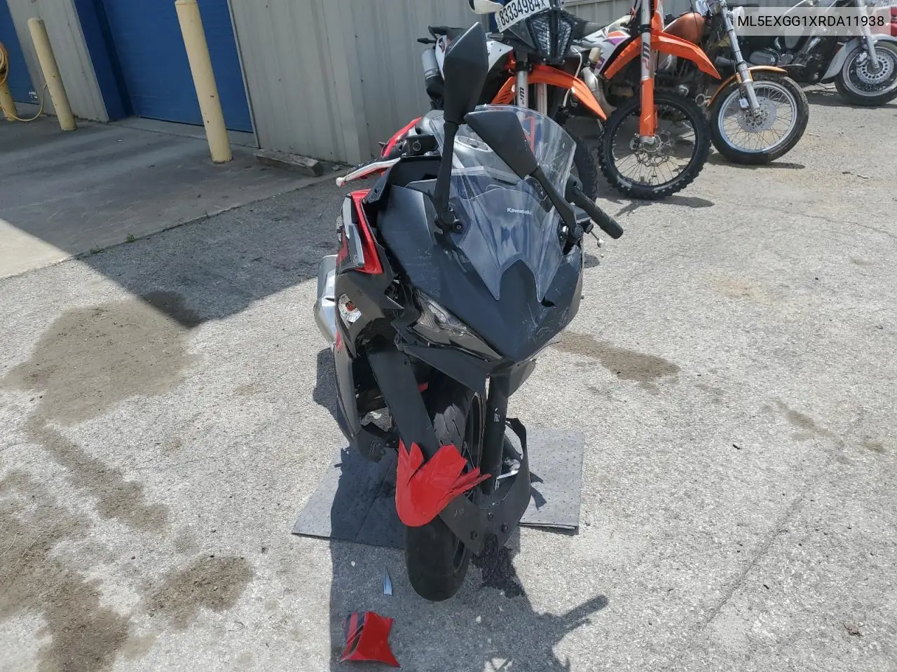 2024 Kawasaki Ex500 VIN: ML5EXGG1XRDA11938 Lot: 57641485