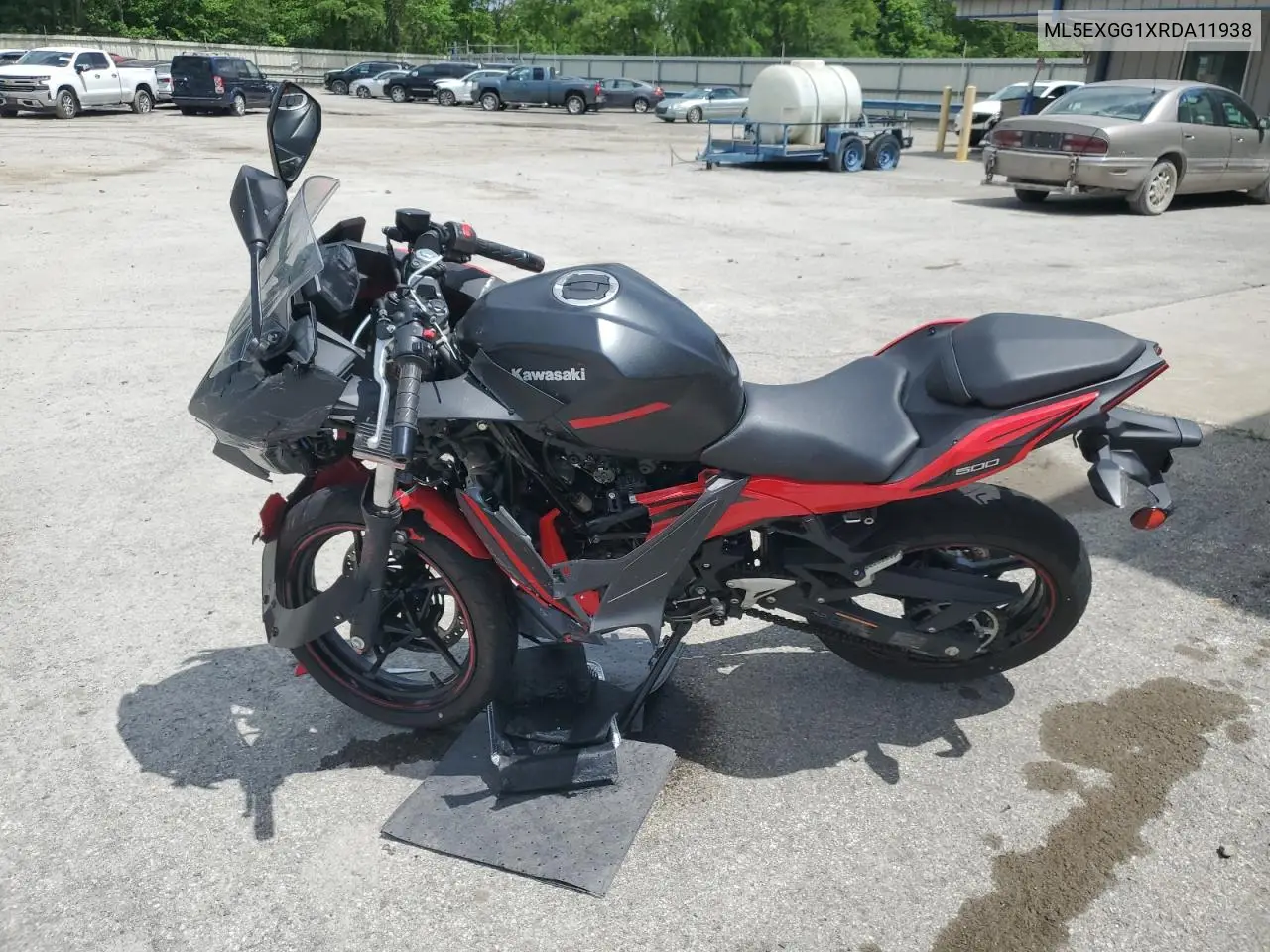2024 Kawasaki Ex500 VIN: ML5EXGG1XRDA11938 Lot: 57641485