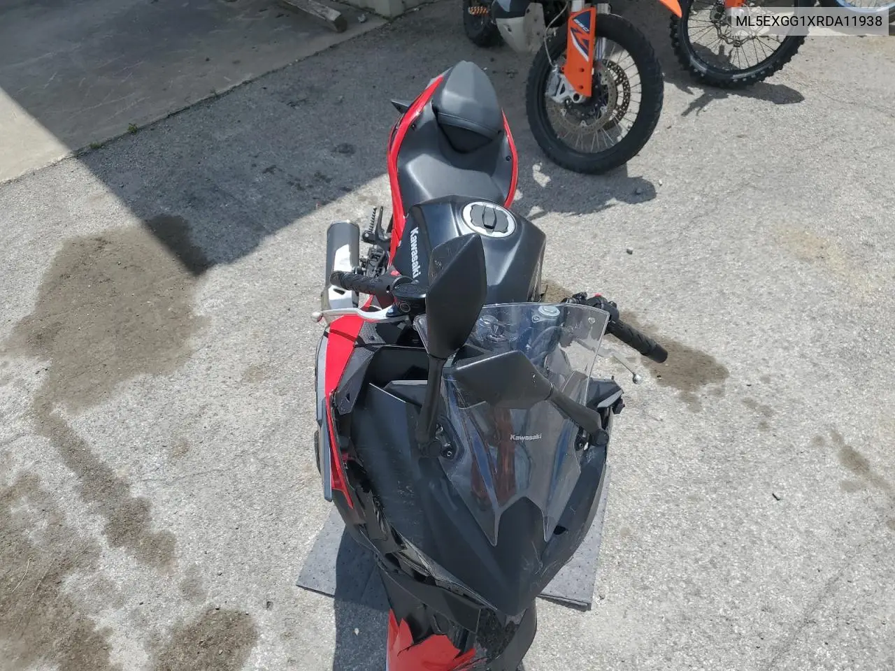 2024 Kawasaki Ex500 VIN: ML5EXGG1XRDA11938 Lot: 57641485
