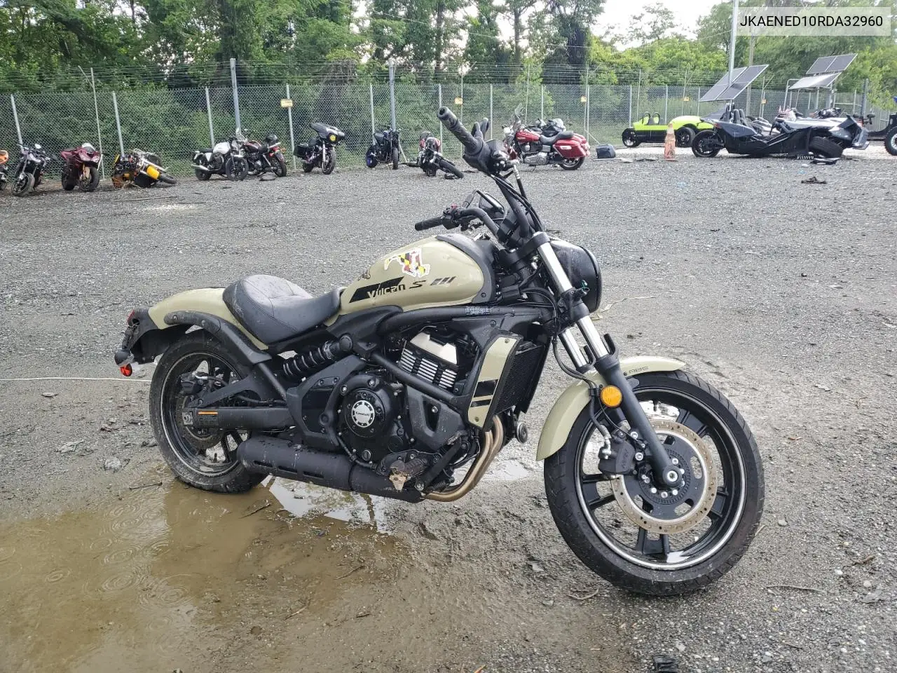 2024 Kawasaki En650 D VIN: JKAENED10RDA32960 Lot: 58013905