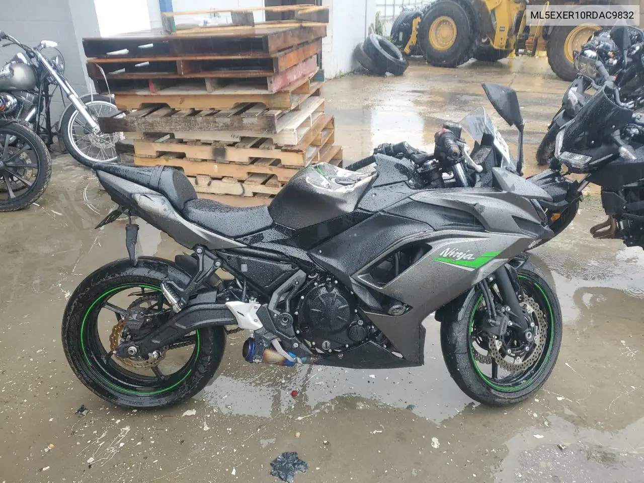 2024 Kawasaki Ex650 R VIN: ML5EXER10RDAC9832 Lot: 58181945