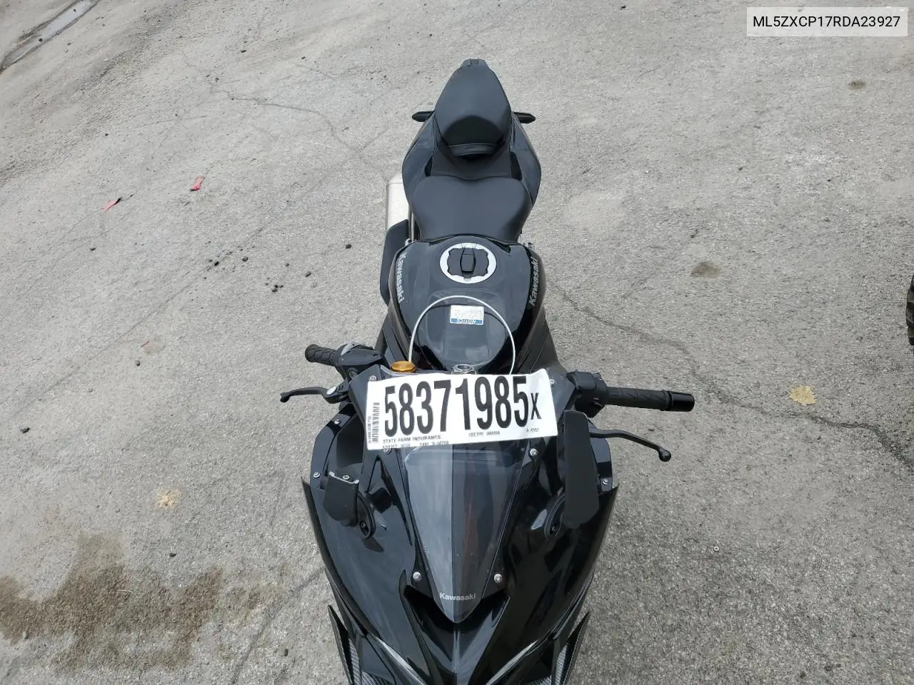2024 Kawasaki Zx400 P VIN: ML5ZXCP17RDA23927 Lot: 58371985