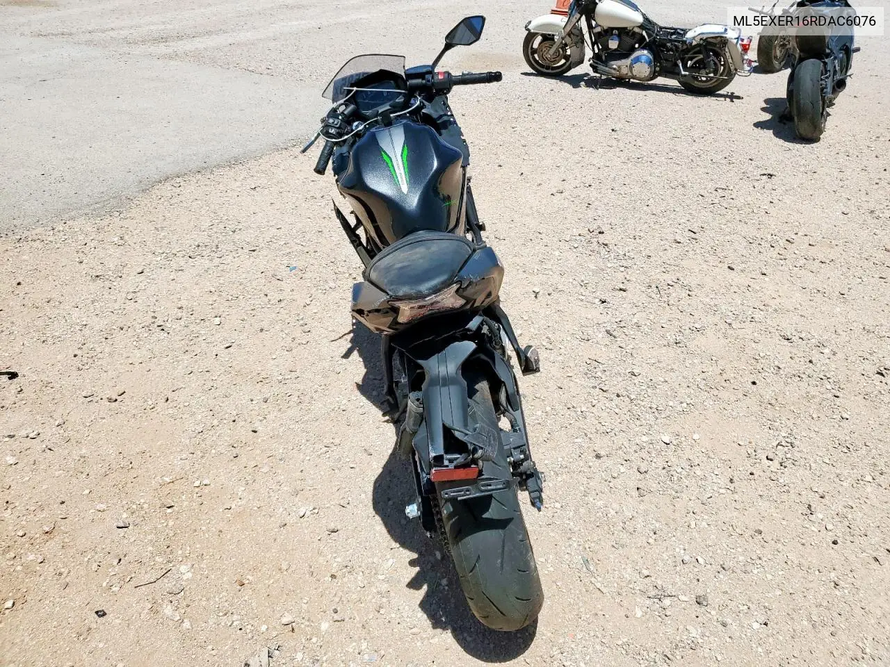 2024 Kawasaki Ex650 R VIN: ML5EXER16RDAC6076 Lot: 59317585