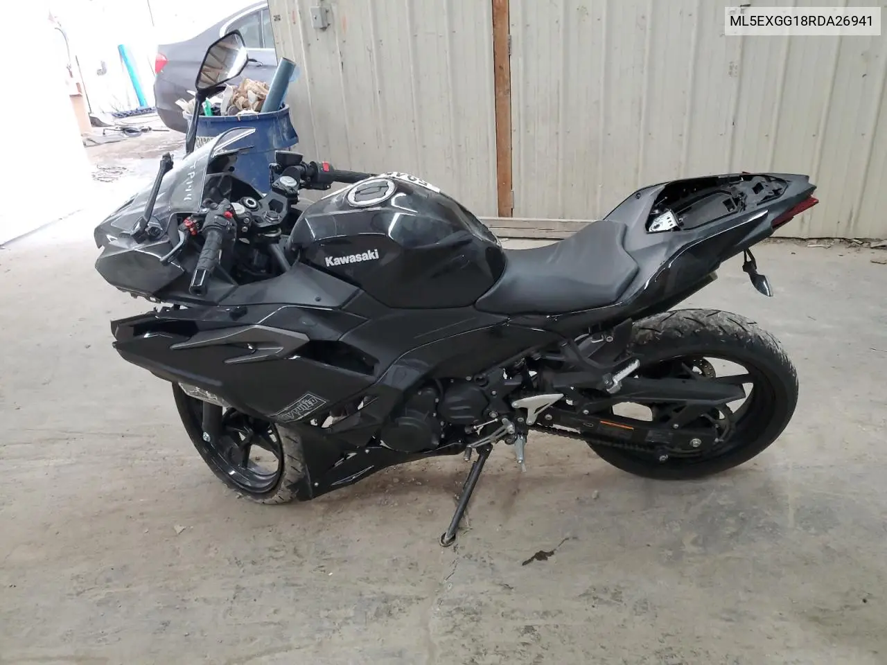 2024 Kawasaki Ex500 VIN: ML5EXGG18RDA26941 Lot: 59488805