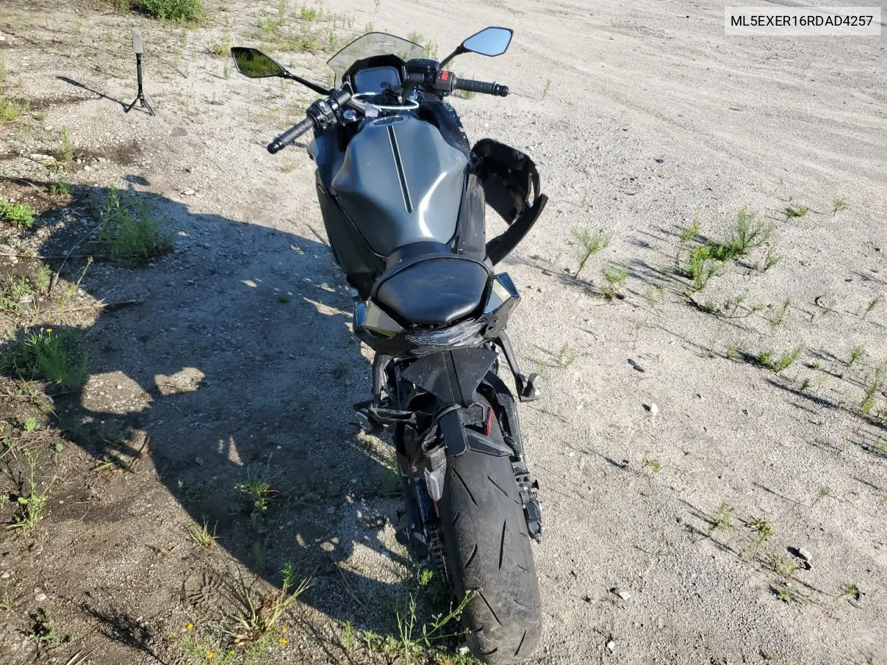 2024 Kawasaki Ex650 R VIN: ML5EXER16RDAD4257 Lot: 62407745