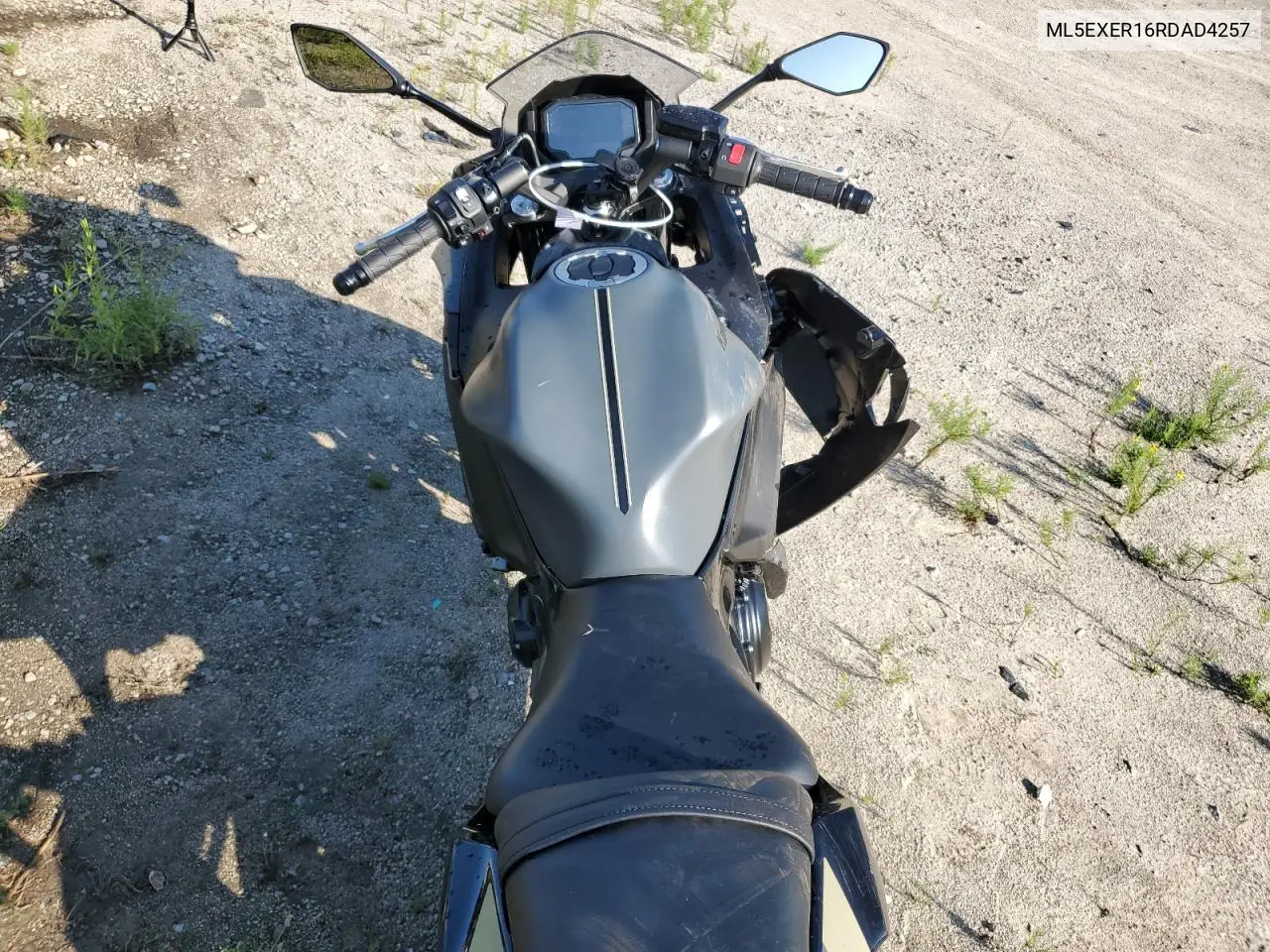 2024 Kawasaki Ex650 R VIN: ML5EXER16RDAD4257 Lot: 62407745