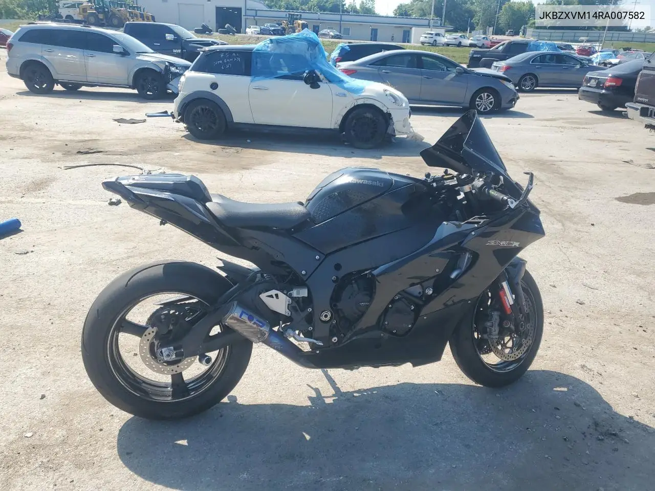 2024 Kawasaki Zx1002 M VIN: JKBZXVM14RA007582 Lot: 63587365