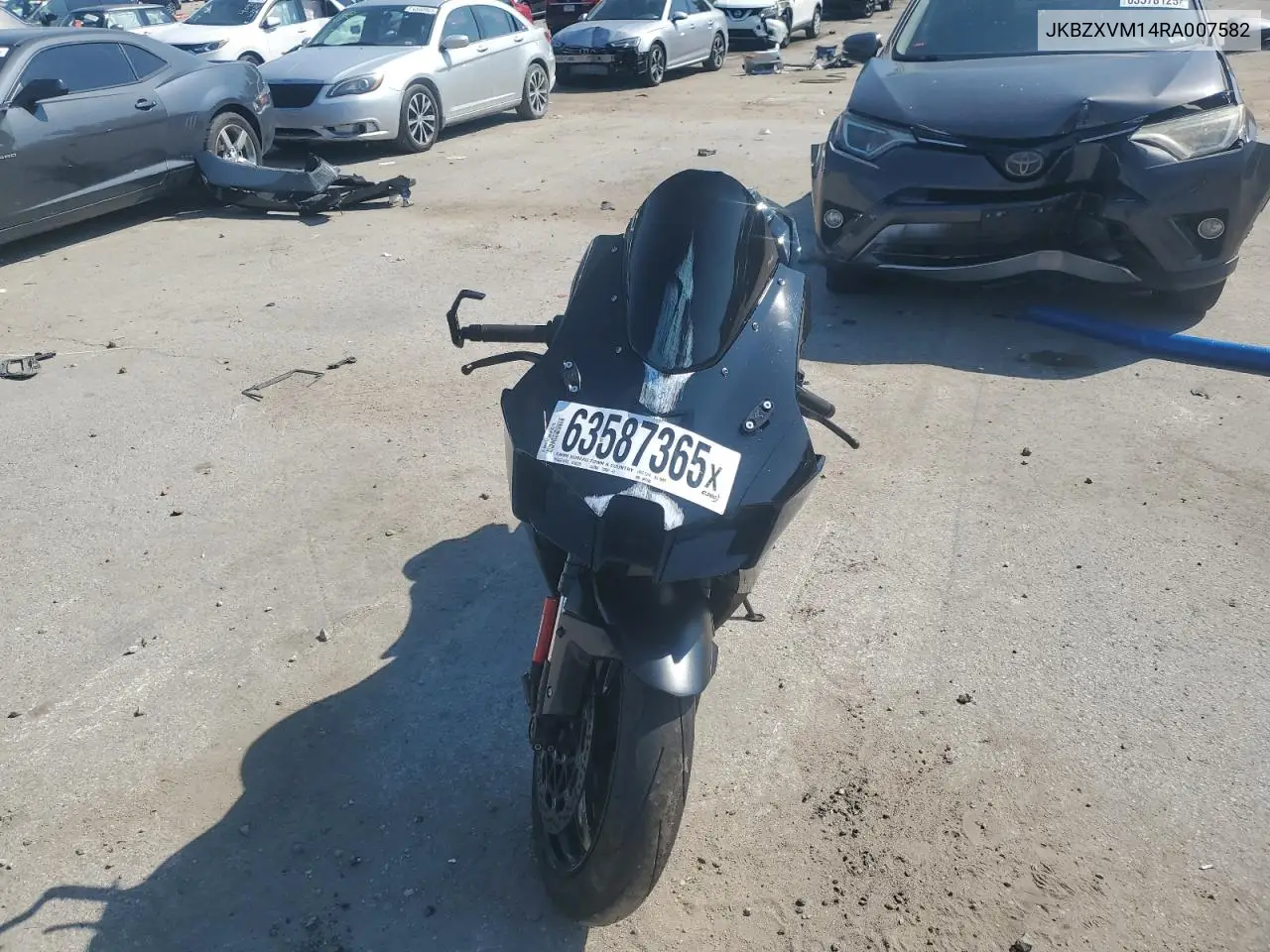 2024 Kawasaki Zx1002 M VIN: JKBZXVM14RA007582 Lot: 63587365