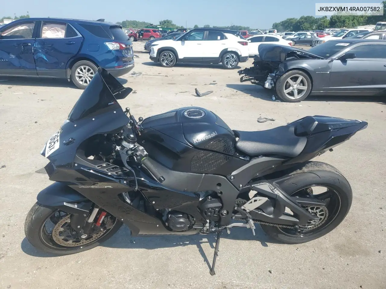 2024 Kawasaki Zx1002 M VIN: JKBZXVM14RA007582 Lot: 63587365