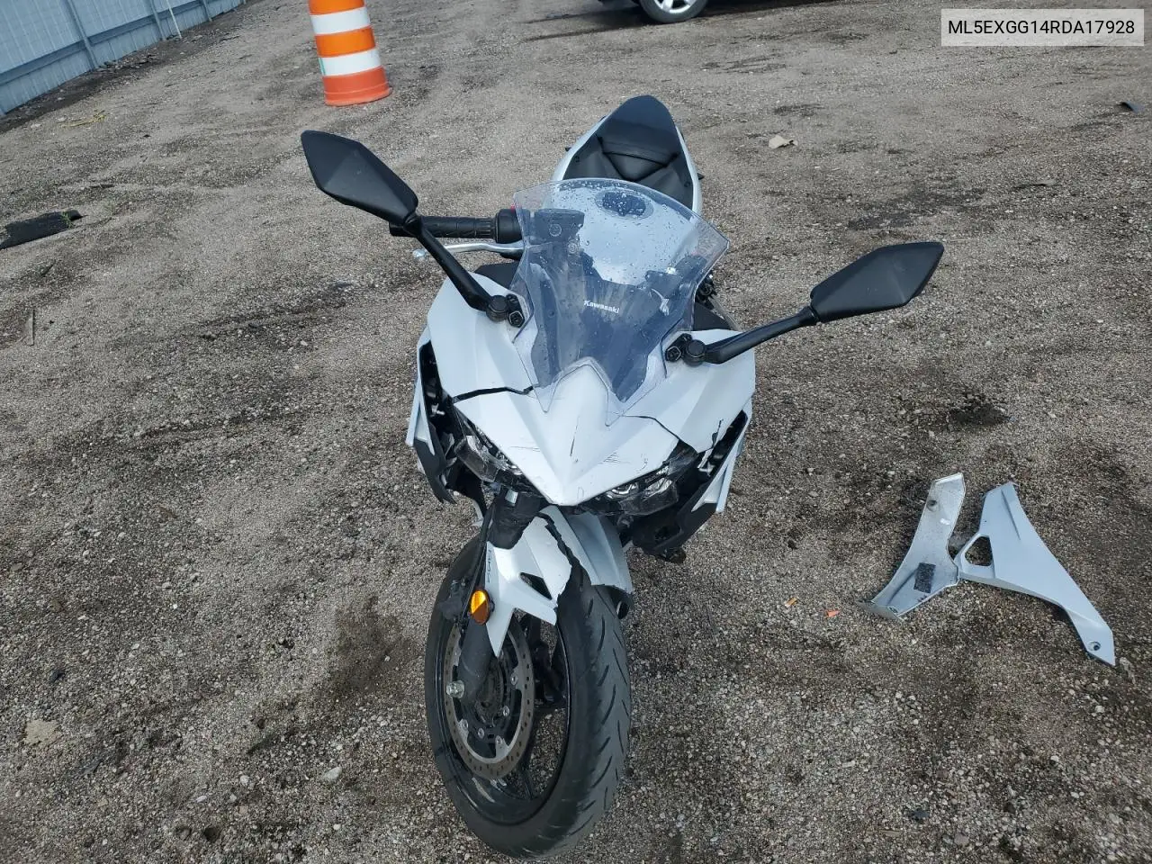 2024 Kawasaki Ex500 VIN: ML5EXGG14RDA17928 Lot: 64318025
