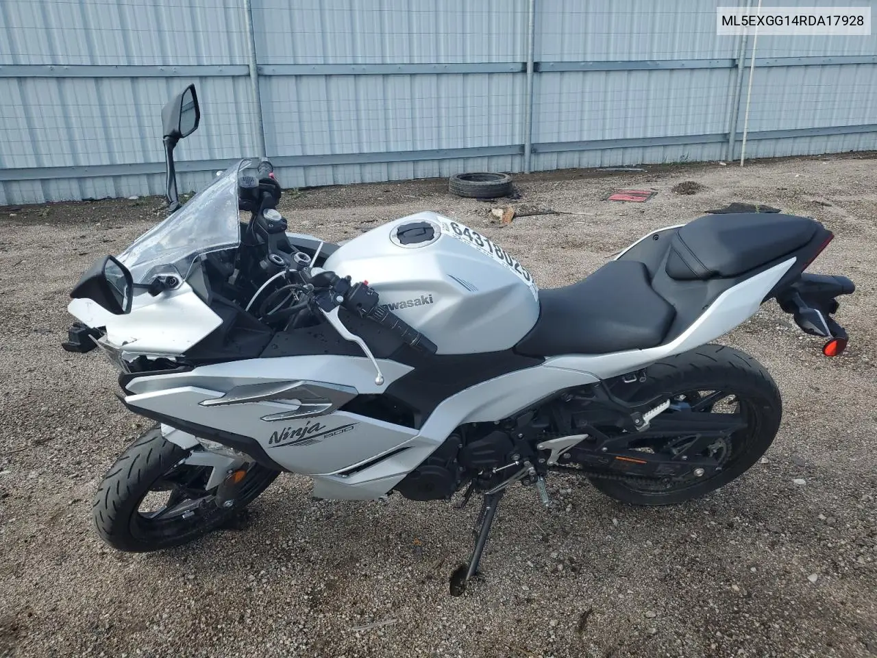 2024 Kawasaki Ex500 VIN: ML5EXGG14RDA17928 Lot: 64318025