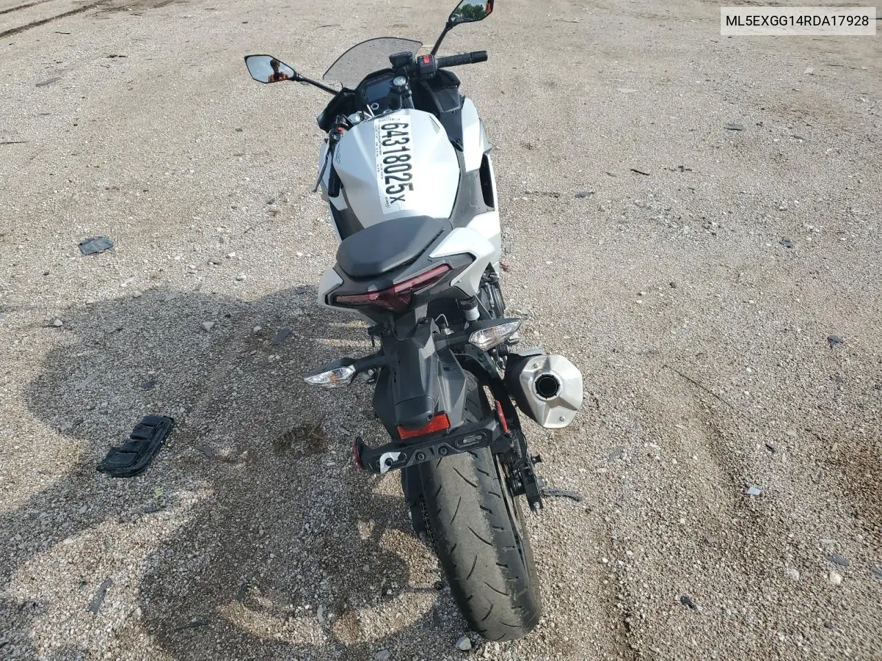 2024 Kawasaki Ex500 VIN: ML5EXGG14RDA17928 Lot: 64318025