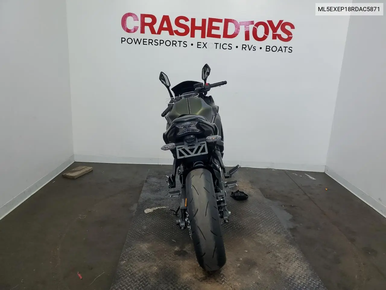 2024 Kawasaki Ex650 P VIN: ML5EXEP18RDAC5871 Lot: 64485935