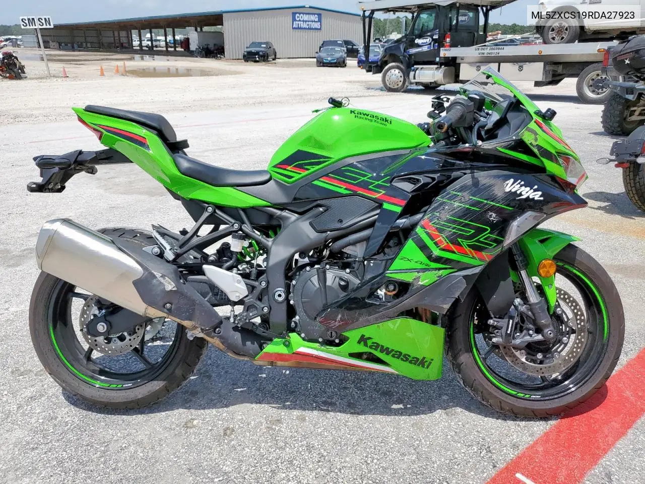 2024 Kawasaki Zx400 S VIN: ML5ZXCS19RDA27923 Lot: 64591115