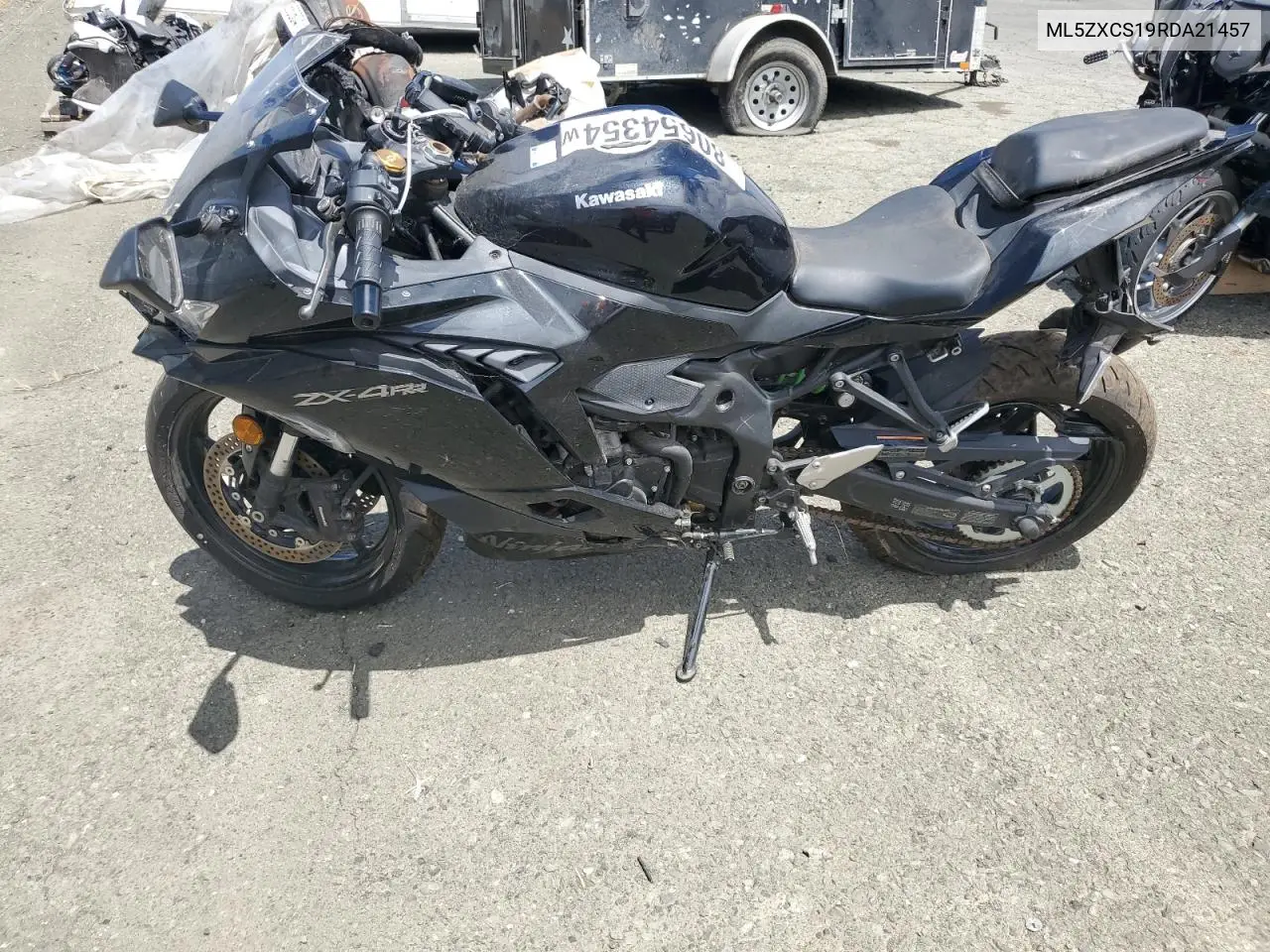 2024 Kawasaki Zx400 S VIN: ML5ZXCS19RDA21457 Lot: 65788995