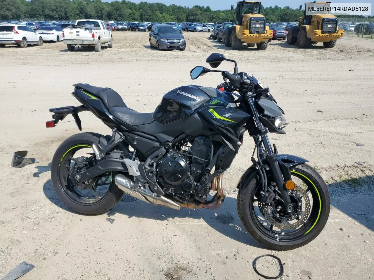 2024 Kawasaki Er650 P VIN: ML5EREP14RDAD5128 Lot: 65934095