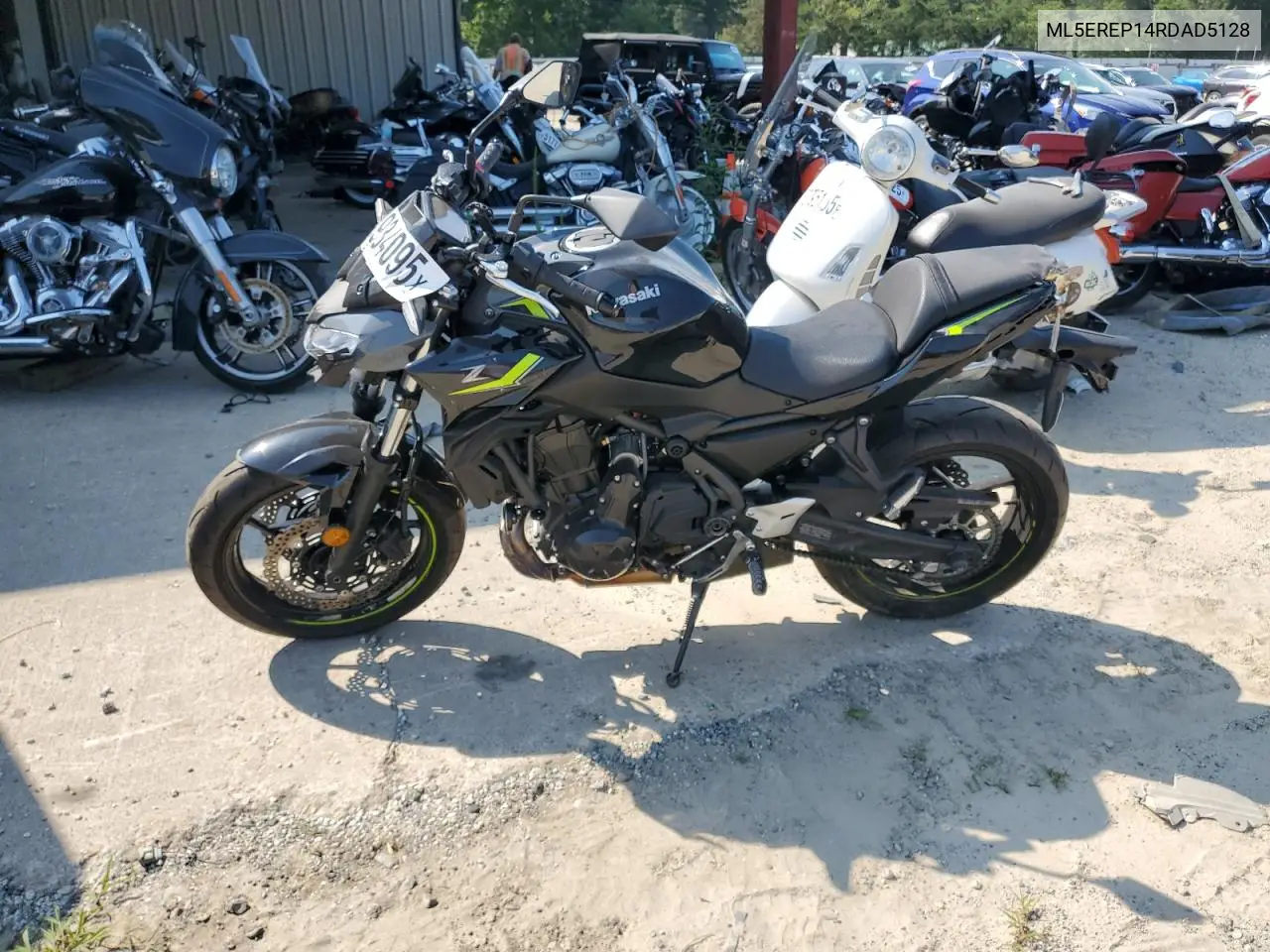 2024 Kawasaki Er650 P VIN: ML5EREP14RDAD5128 Lot: 65934095