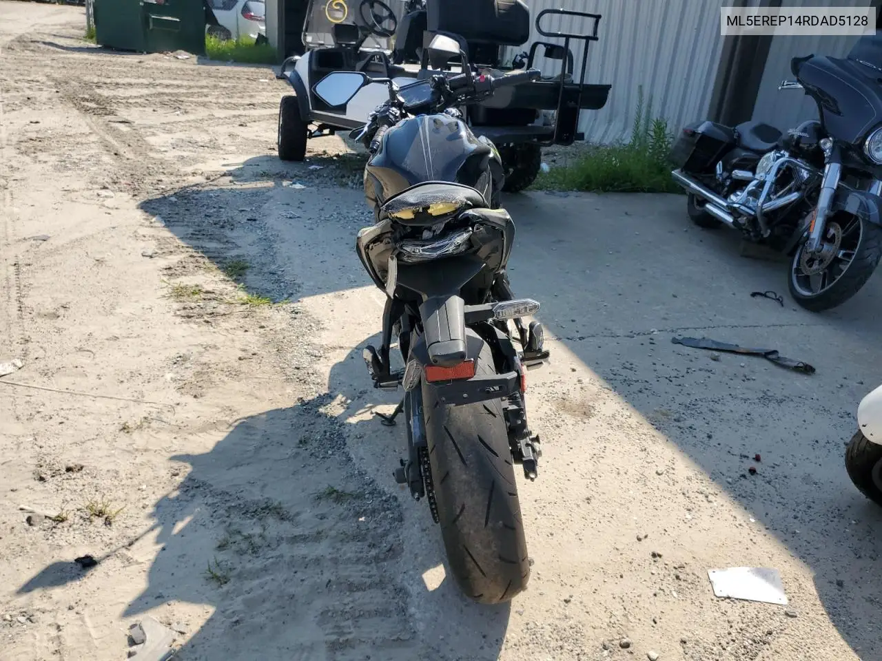 2024 Kawasaki Er650 P VIN: ML5EREP14RDAD5128 Lot: 65934095