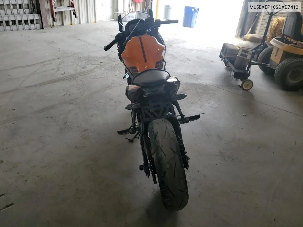2025 Kawasaki Ex650 P VIN: ML5EXEP16SDAD7412 Lot: 49630515
