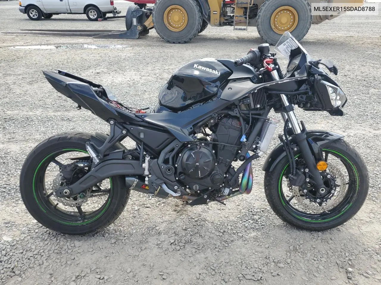 2025 Kawasaki Ex650 R VIN: ML5EXER15SDAD8788 Lot: 51736095