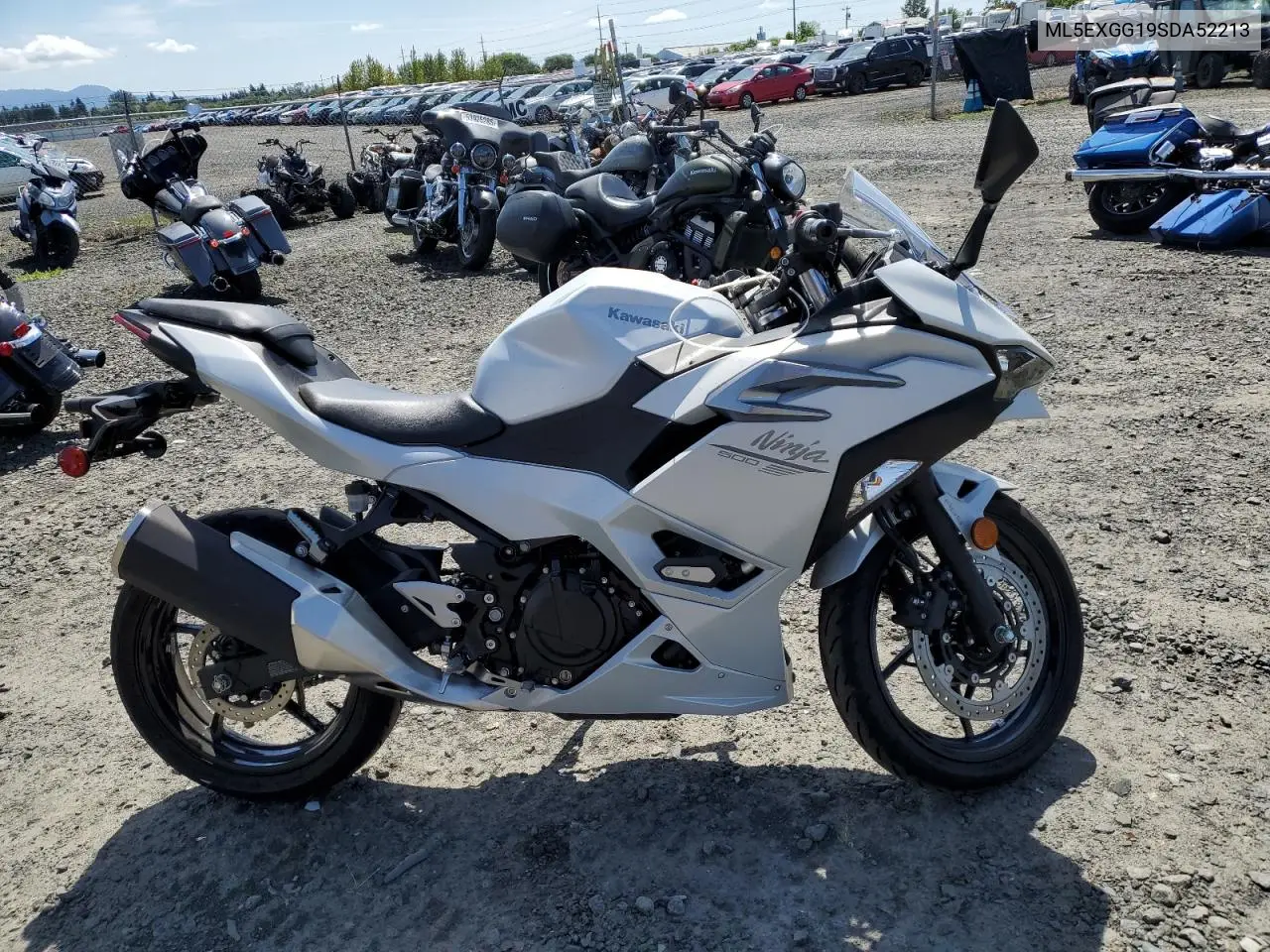 2025 Kawasaki Ex500 VIN: ML5EXGG19SDA52213 Lot: 57045995