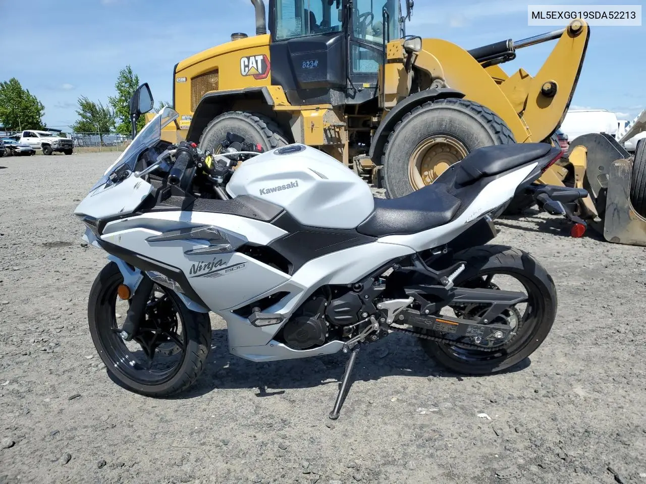 2025 Kawasaki Ex500 VIN: ML5EXGG19SDA52213 Lot: 57045995