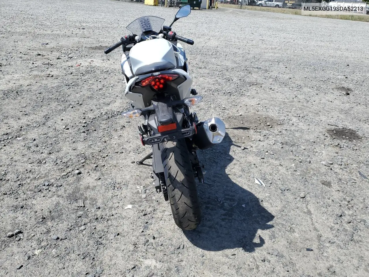 2025 Kawasaki Ex500 VIN: ML5EXGG19SDA52213 Lot: 57045995