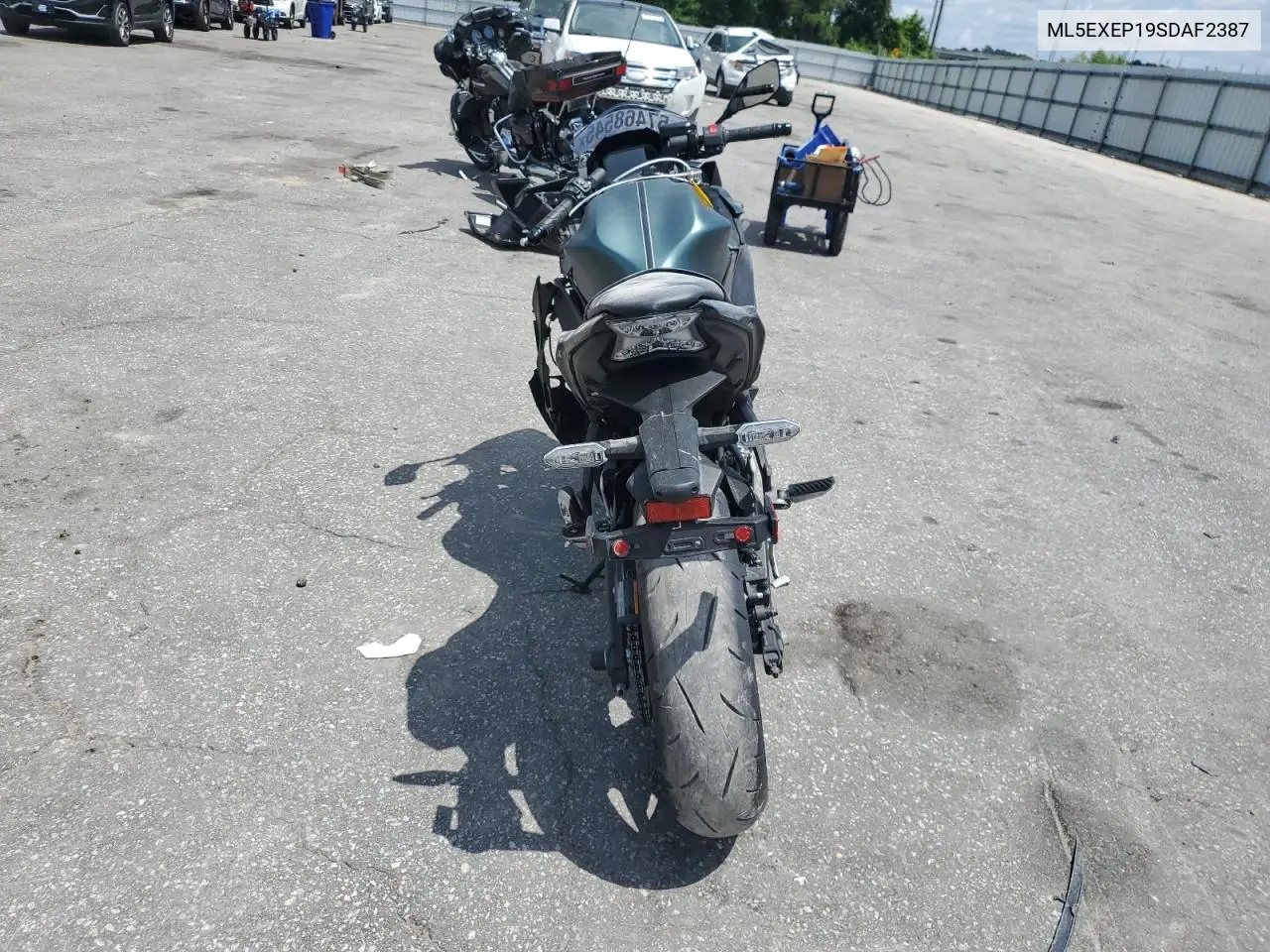 2025 Kawasaki Ex650 P VIN: ML5EXEP19SDAF2387 Lot: 57468545