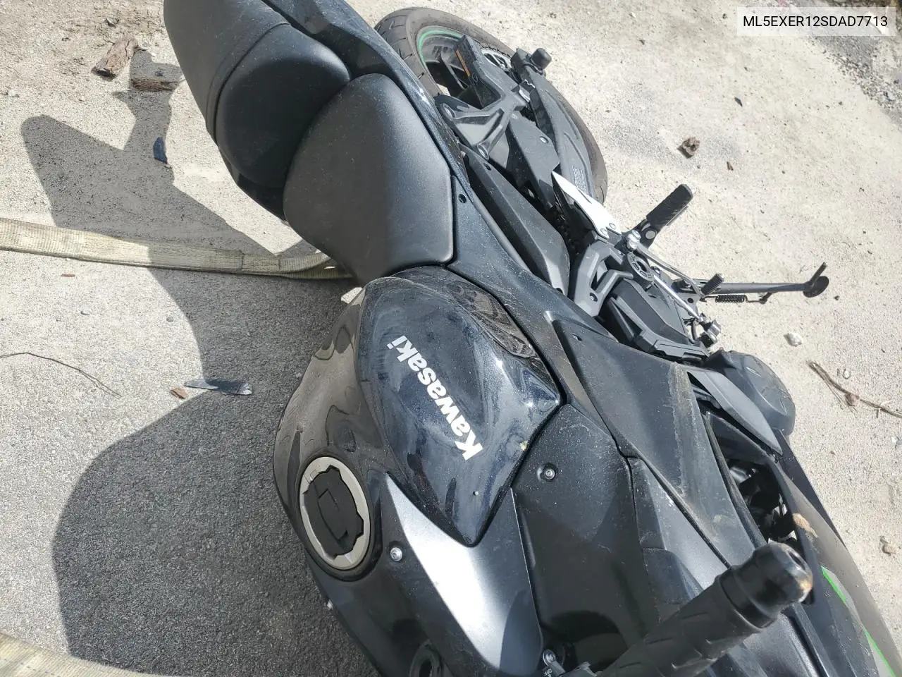 2025 Kawasaki Ex650 R VIN: ML5EXER12SDAD7713 Lot: 57498775