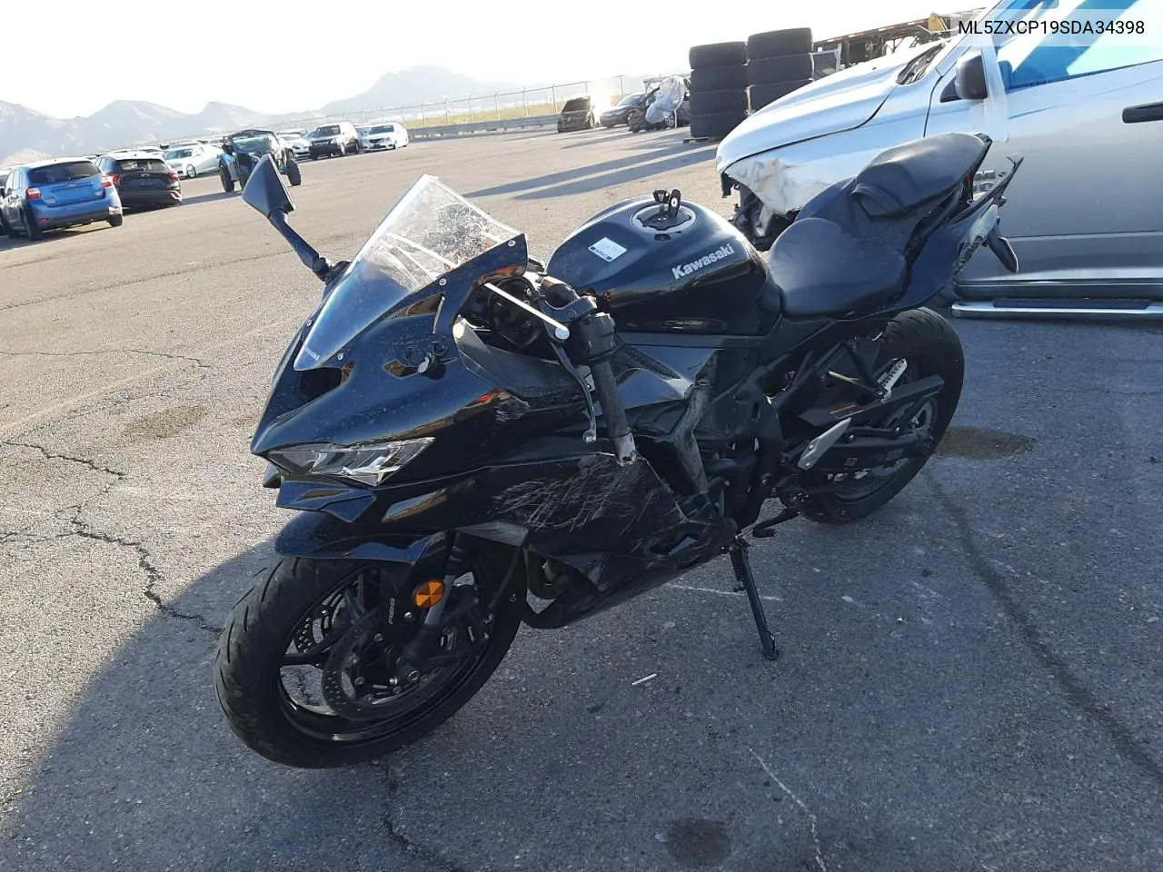 2025 Kawasaki Zx400 P VIN: ML5ZXCP19SDA34398 Lot: 57558755