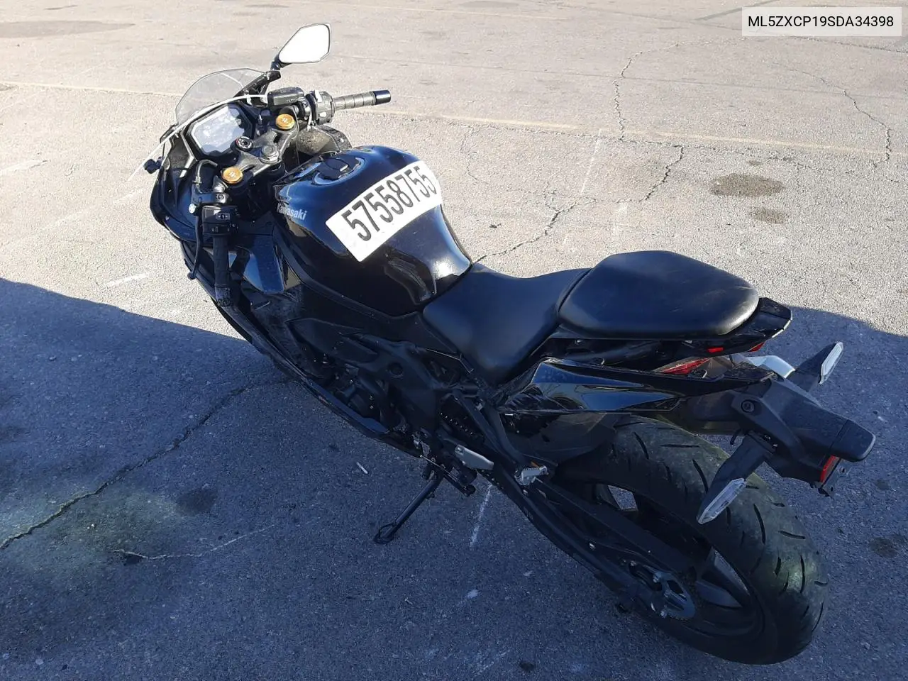 2025 Kawasaki Zx400 P VIN: ML5ZXCP19SDA34398 Lot: 57558755