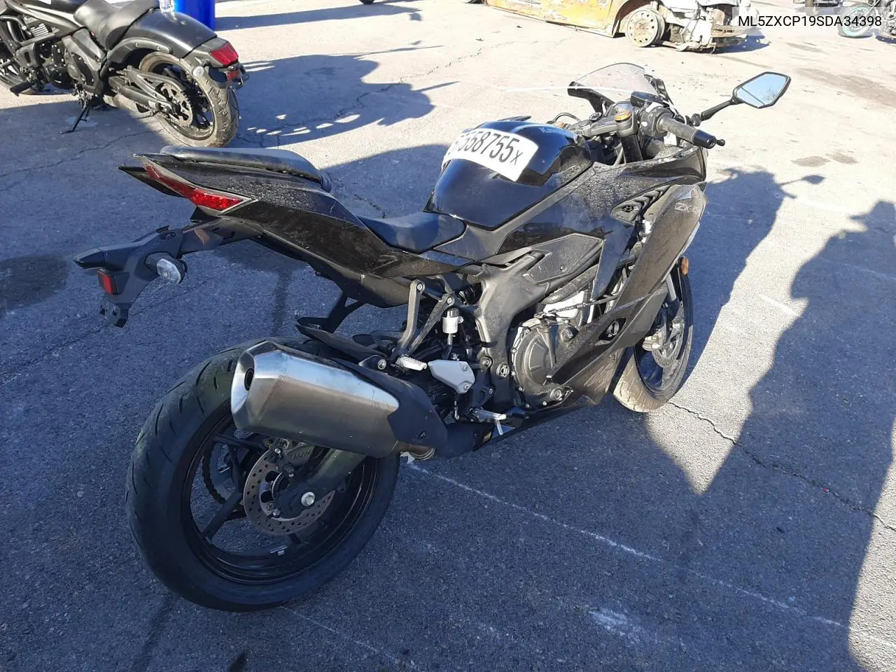 2025 Kawasaki Zx400 P VIN: ML5ZXCP19SDA34398 Lot: 57558755
