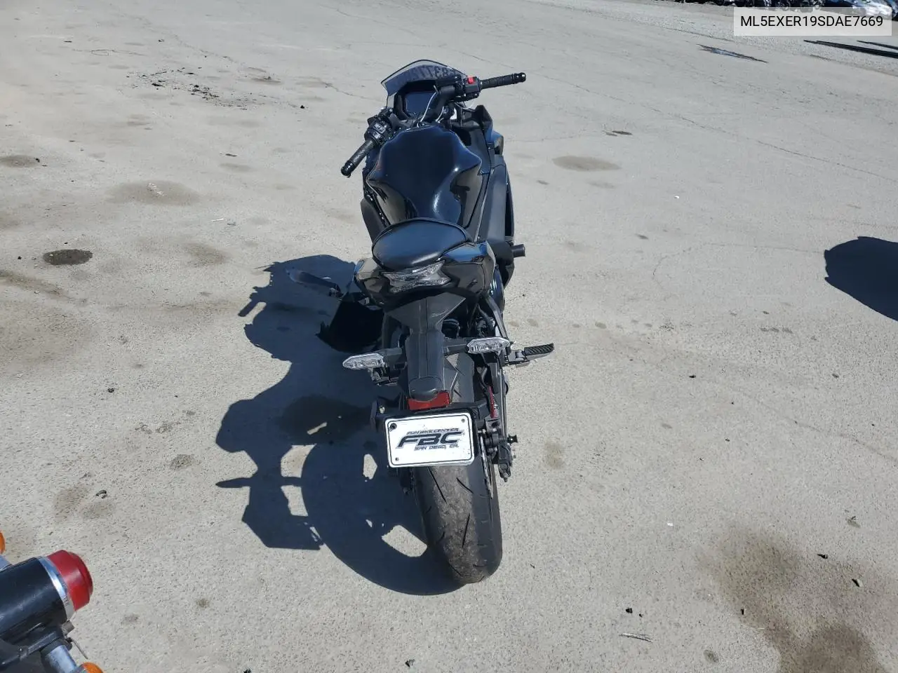 2025 Kawasaki Ex650 R VIN: ML5EXER19SDAE7669 Lot: 58377285