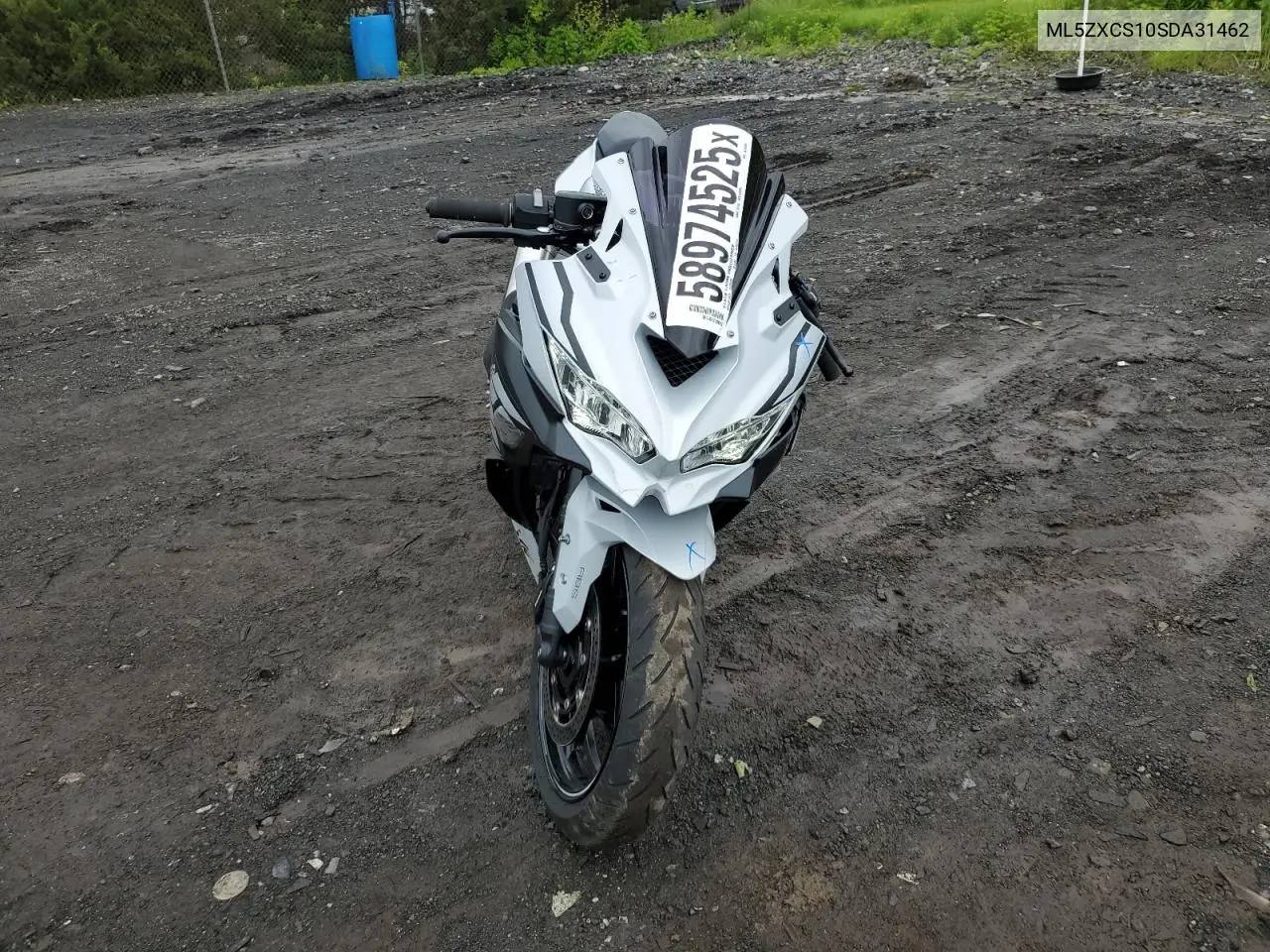 2025 Kawasaki Zx400 S VIN: ML5ZXCS10SDA31462 Lot: 58974525