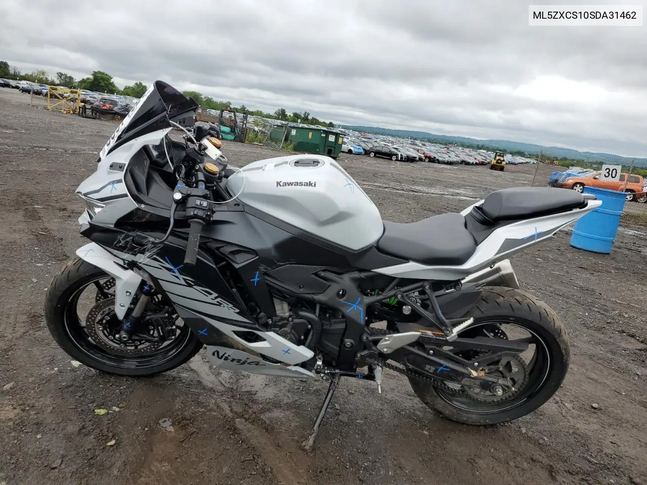 2025 Kawasaki Zx400 S VIN: ML5ZXCS10SDA31462 Lot: 58974525