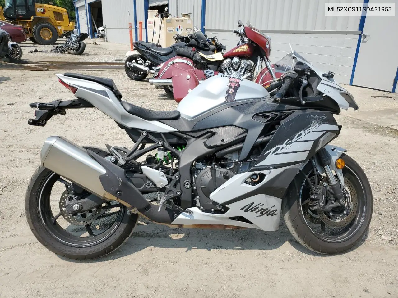 2025 Kawasaki Zx400 S VIN: ML5ZXCS11SDA31955 Lot: 59011395