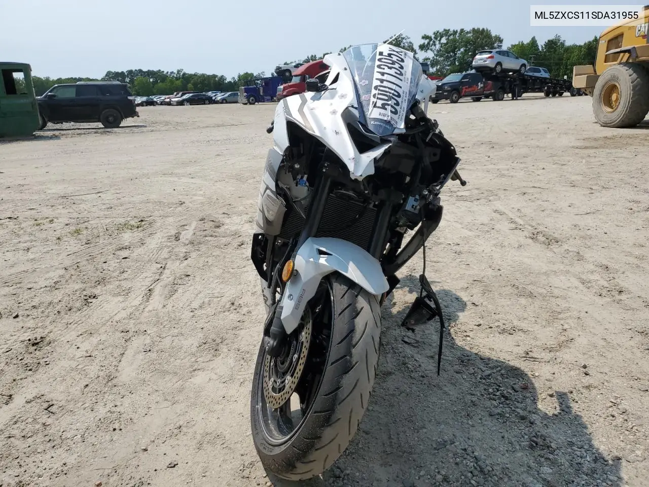 2025 Kawasaki Zx400 S VIN: ML5ZXCS11SDA31955 Lot: 59011395