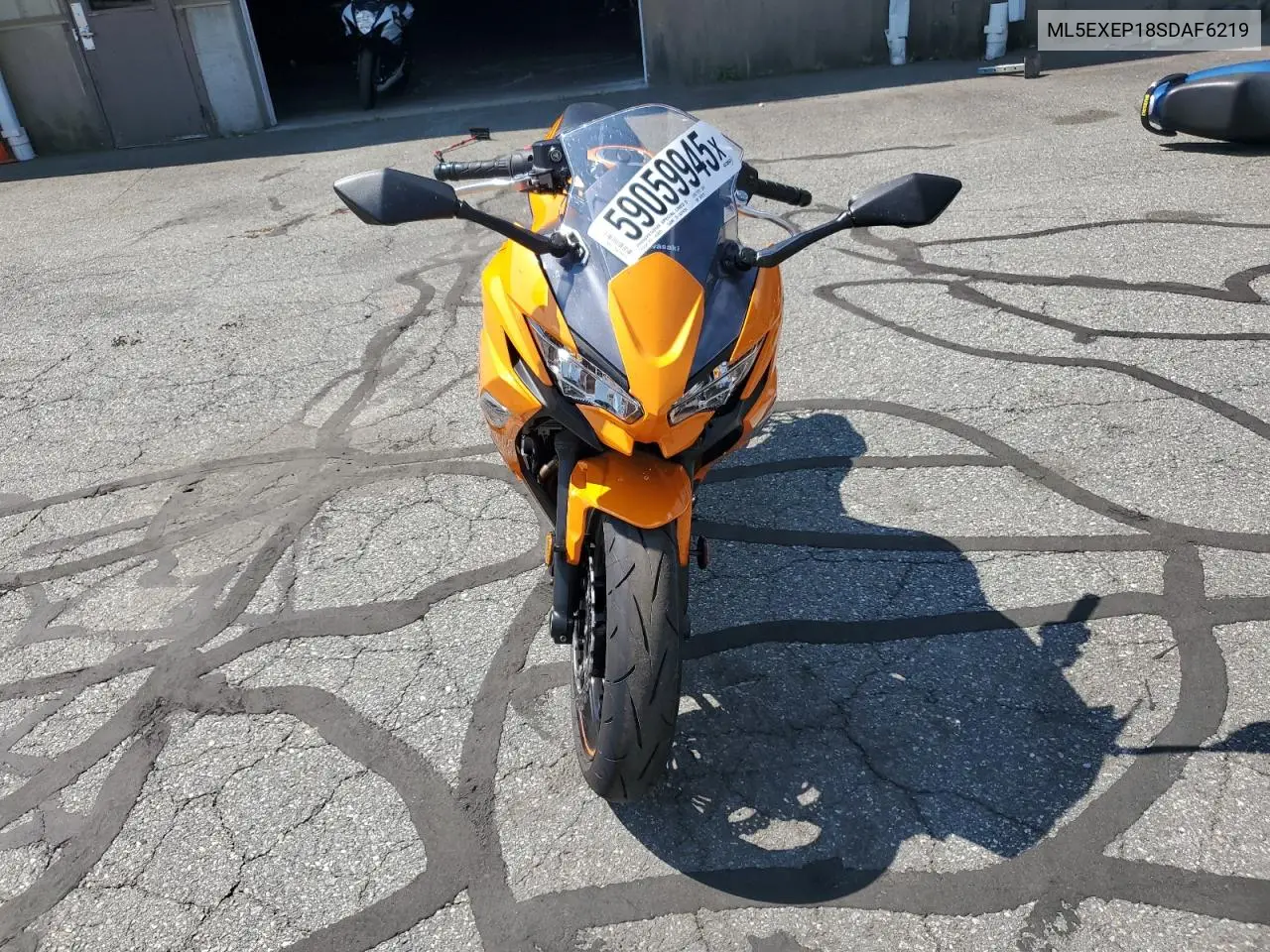 2025 Kawasaki Ex650 P VIN: ML5EXEP18SDAF6219 Lot: 59059945