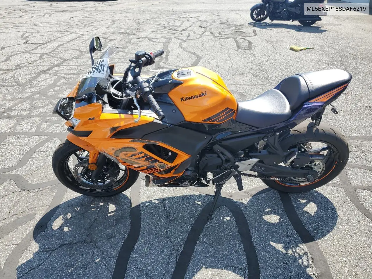 2025 Kawasaki Ex650 P VIN: ML5EXEP18SDAF6219 Lot: 59059945