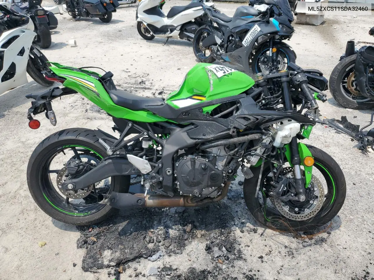 2025 Kawasaki Zx400 S VIN: ML5ZXCS11SDA32460 Lot: 59074145