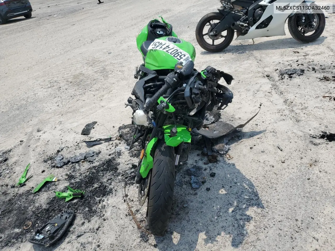 2025 Kawasaki Zx400 S VIN: ML5ZXCS11SDA32460 Lot: 59074145