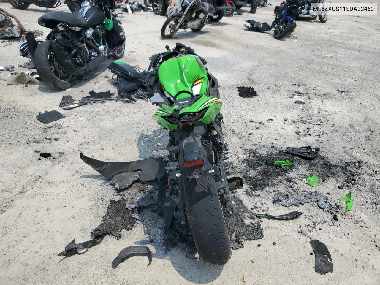 2025 Kawasaki Zx400 S VIN: ML5ZXCS11SDA32460 Lot: 59074145