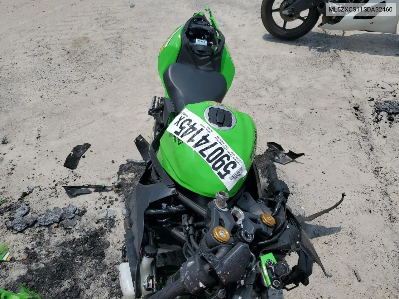 2025 Kawasaki Zx400 S VIN: ML5ZXCS11SDA32460 Lot: 59074145