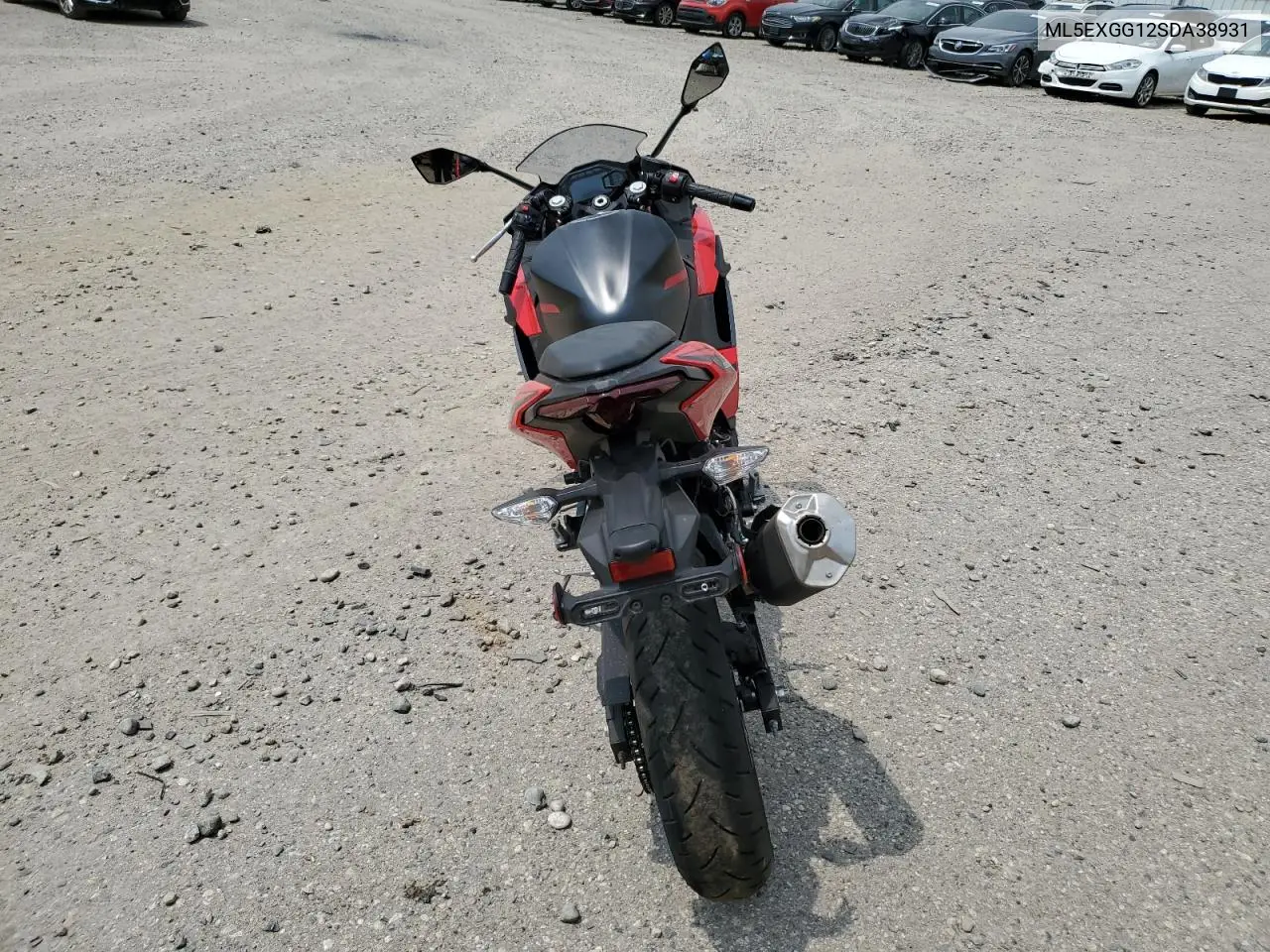 2025 Kawasaki Ex500 VIN: ML5EXGG12SDA38931 Lot: 59099965