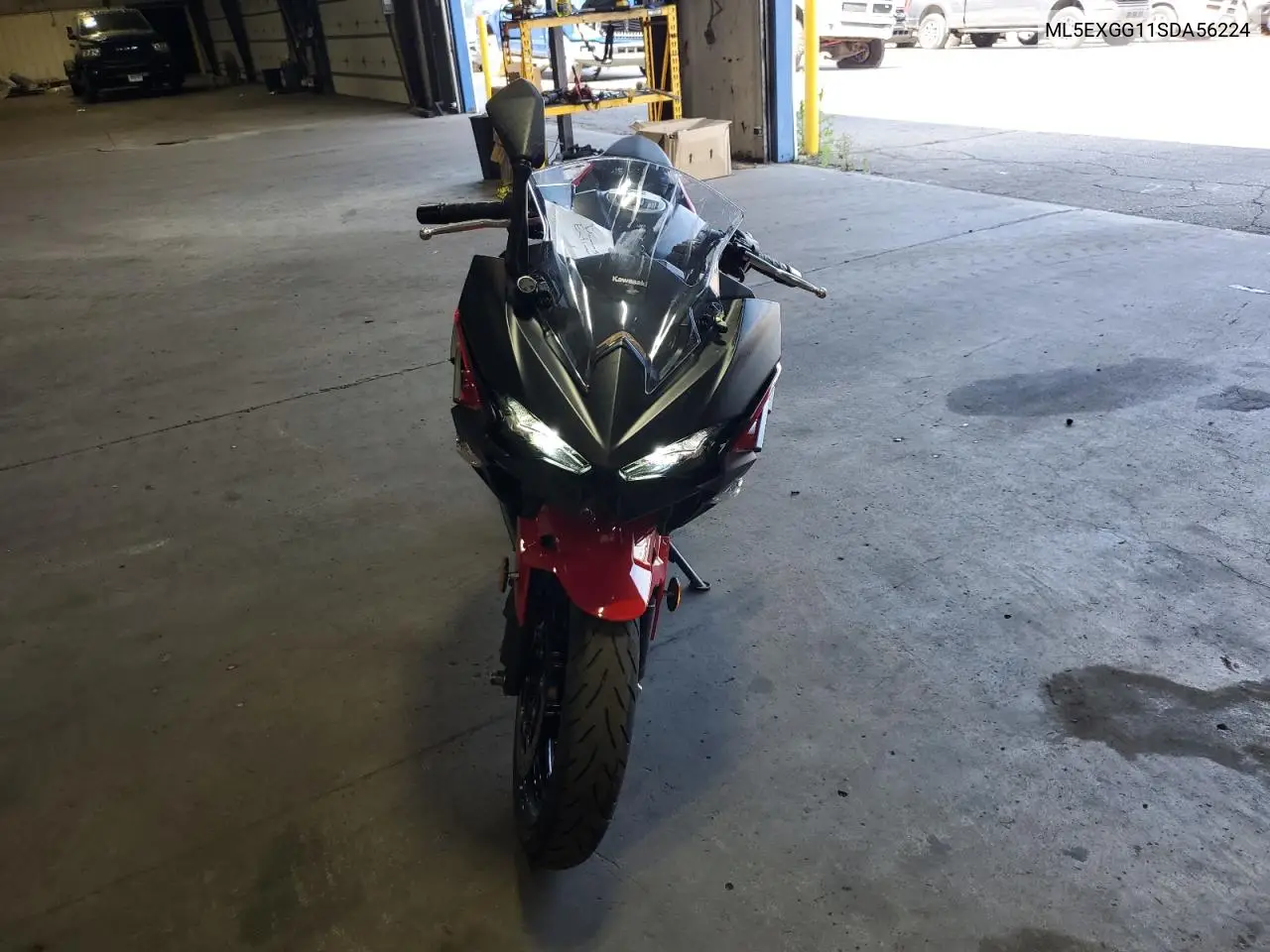 2025 Kawasaki Ex500 VIN: ML5EXGG11SDA56224 Lot: 59360265