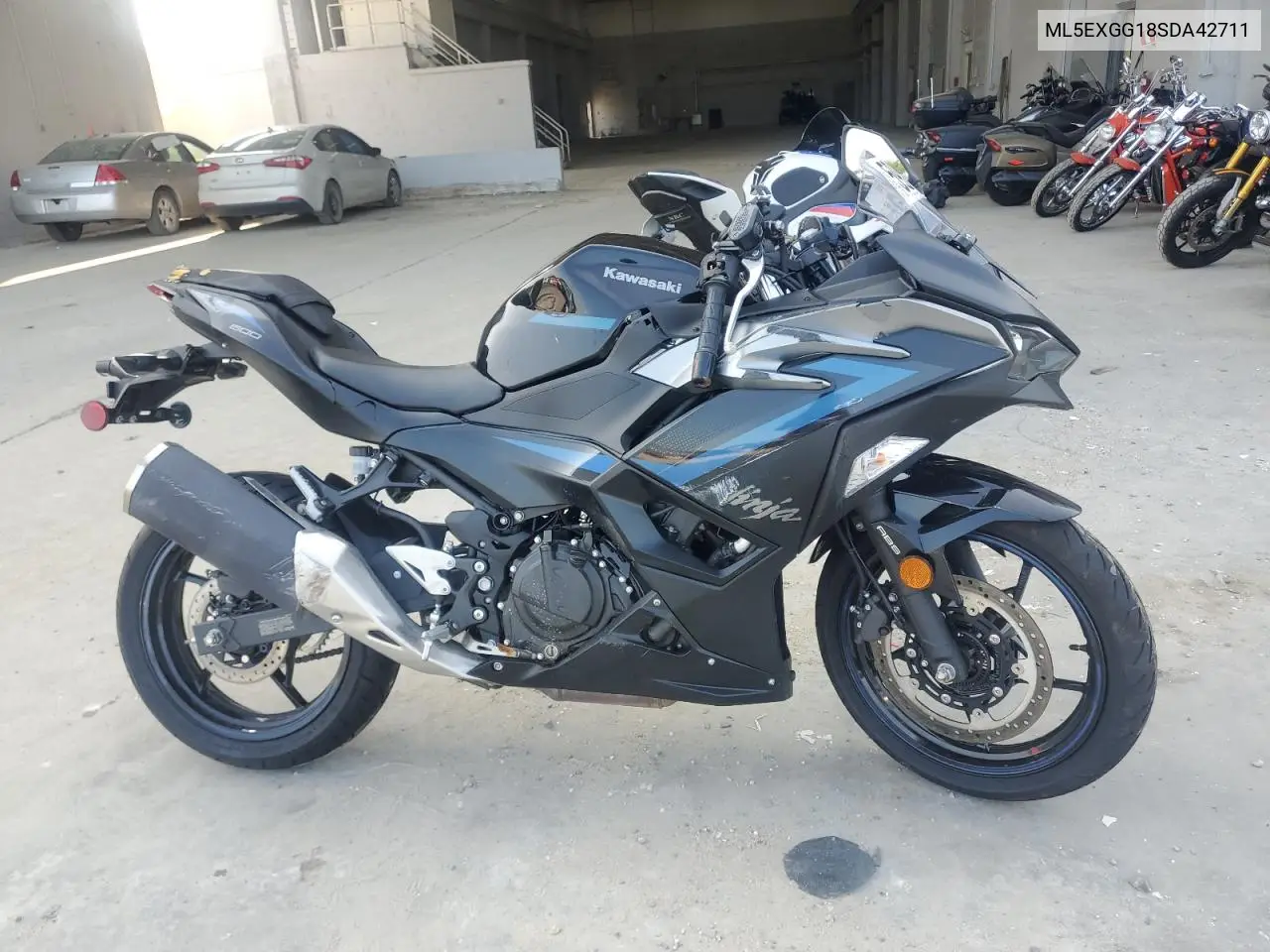 2025 Kawasaki Ex500 VIN: ML5EXGG18SDA42711 Lot: 59719175